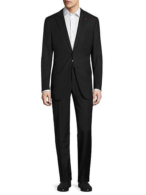 ISAIA - Regular-Fit Thin Stripe Wool Suit