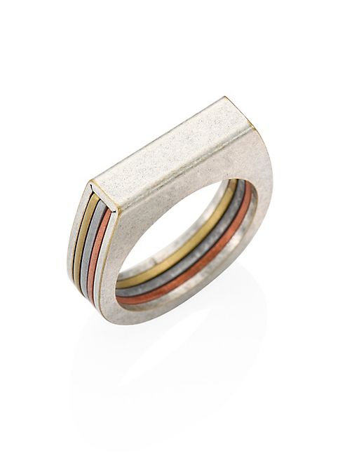 Maison Margiela - Chain Tri-Tone Ring