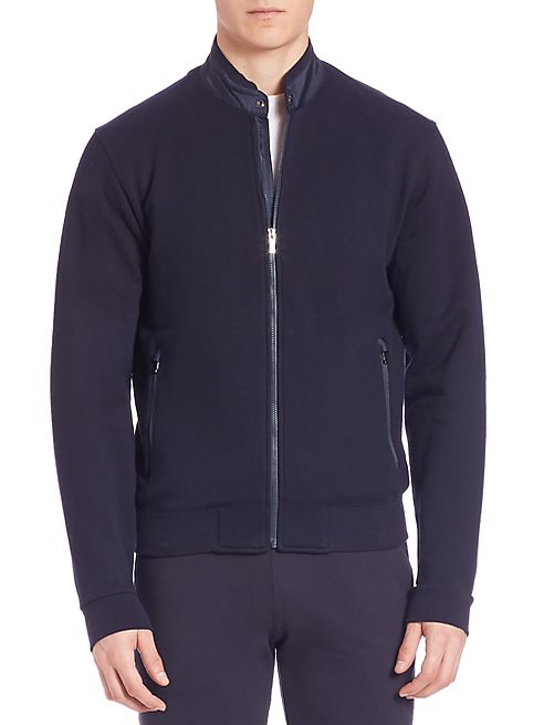 Z Zegna - French Terry Zip Jacket