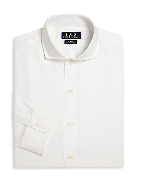 Polo Ralph Lauren - Slim-Fit Solid Dress Shirt