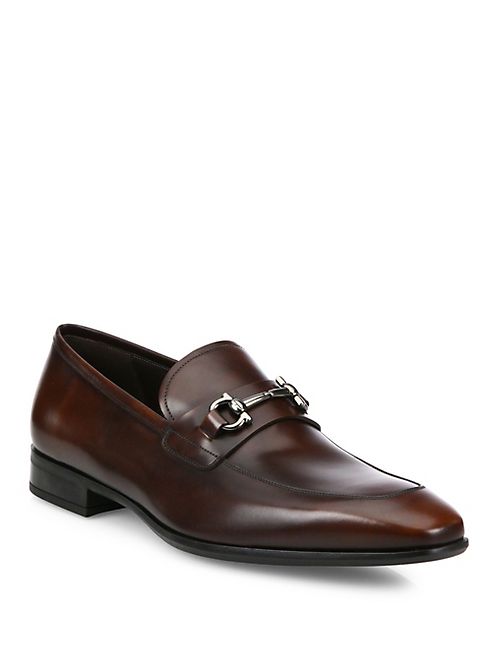 Salvatore Ferragamo - Leather Bit Loafers