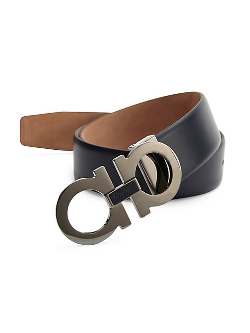 Salvatore Ferragamo - Adjustable Leather Belt