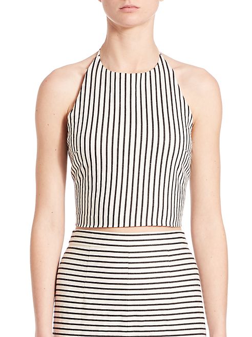 Alice + Olivia - Jaymee Tie Halter