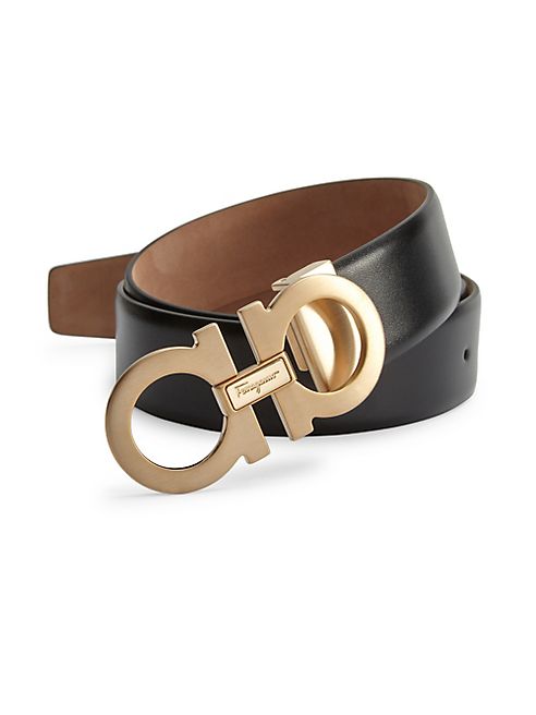 Salvatore Ferragamo - Adjustable Leather Belt