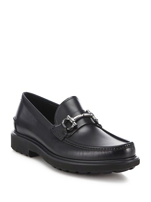 Salvatore Ferragamo - Glasgow   Leather Loafers