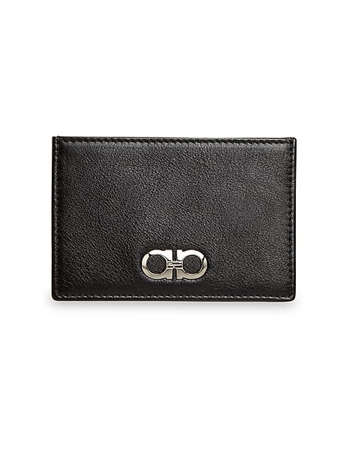 Salvatore Ferragamo - Leather Flat Card Case