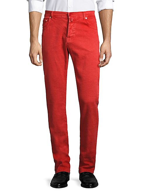 Kiton - Regular-Fit Colored Jeans