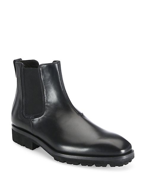 Salvatore Ferragamo - Leather Chelsea Boots