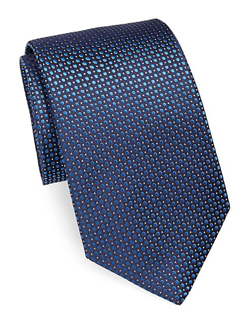 Eton - Dotted Silk Tie