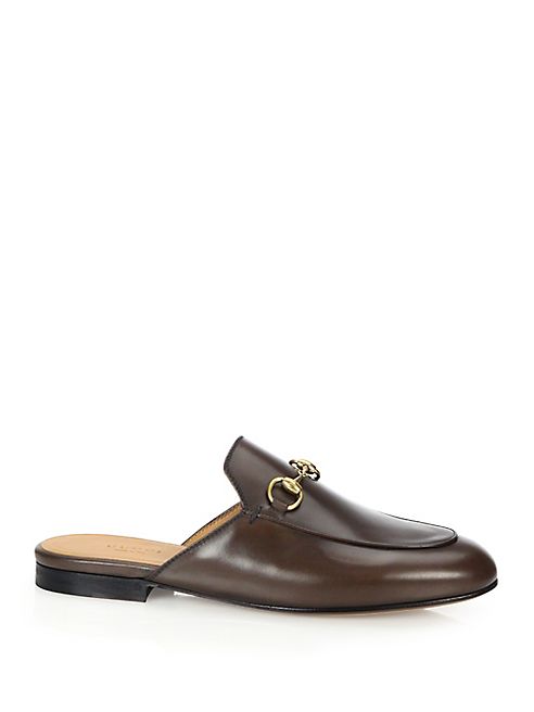 Gucci - Princetown Leather Flat Mules