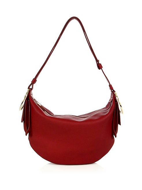 Salvatore Ferragamo - Gancio Bracelet Small Leather Hobo Bag