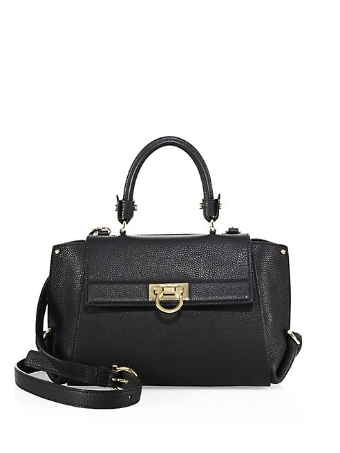 Salvatore Ferragamo - Mini Sofia Leather Satchel