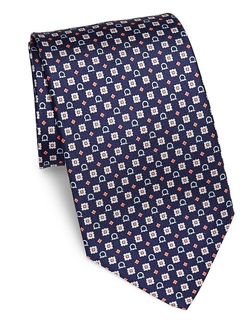 Salvatore Ferragamo - Gancini Silk Tie