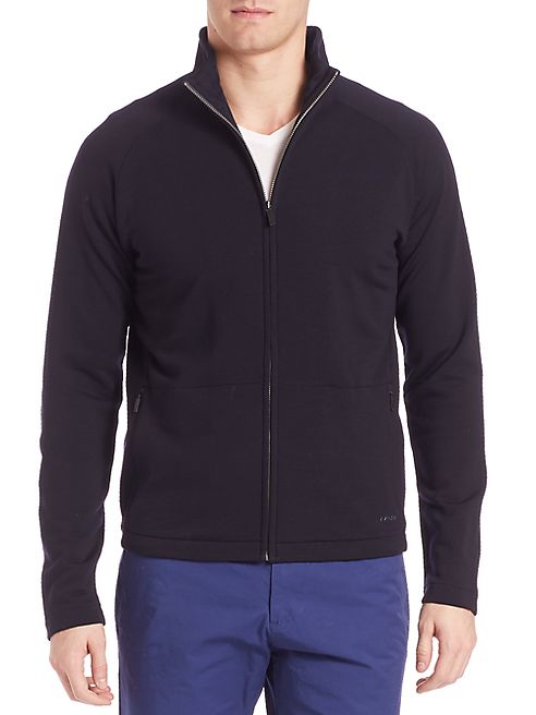 Z Zegna - Full Zip Techmerino Sweatshirt