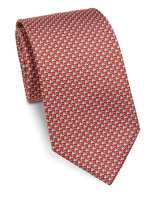 Salvatore Ferragamo - Mouse Silk Tie