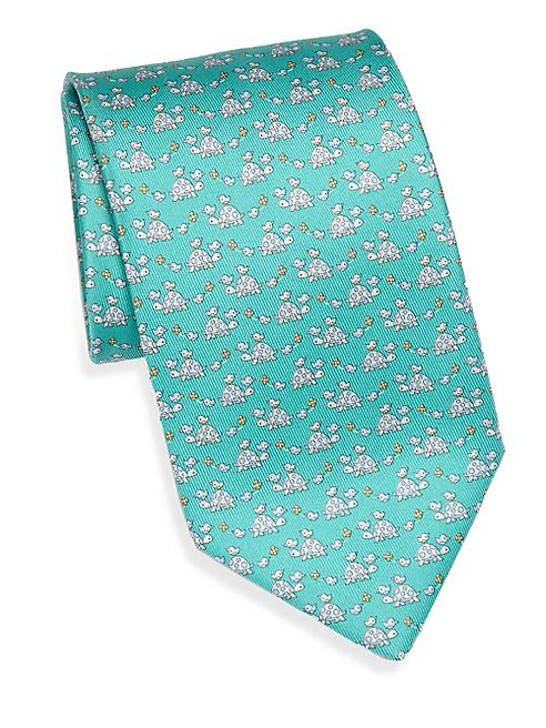 Salvatore Ferragamo - Turtle Silk Tie