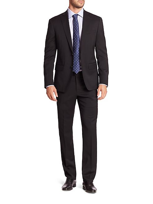 611 Saks Fifth Avenue New York - Solid Wool Suit