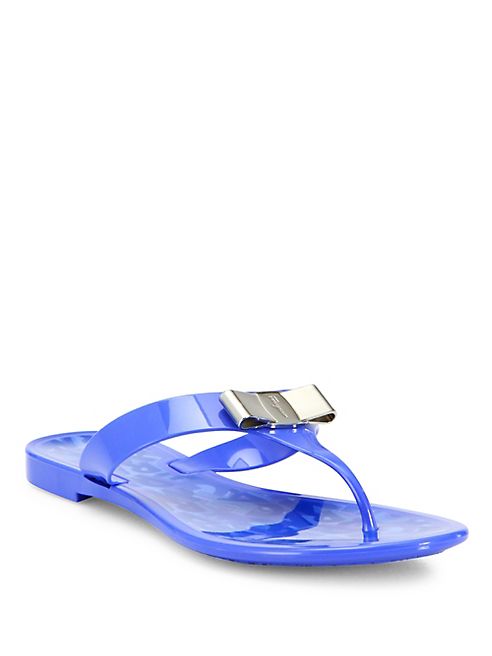 Salvatore Ferragamo - Farelia Jelly Thong Sandals