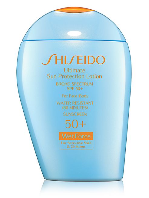 Shiseido - Ultimate Sun Protection Lotion WetForce for Sensitive Skin & Children Broad Spectrum SPF 50+/3.3 oz.