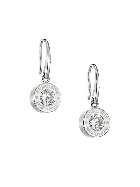 Michael Kors - Brilliance Logo Drop Earrings