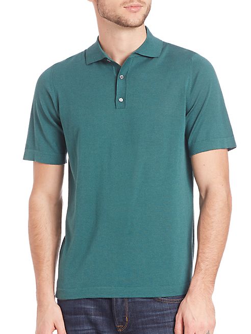 Saks Fifth Avenue Collection - Short Sleeve Polo