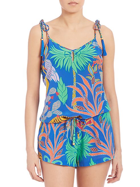 Lazul - Sasa Silk Short Jumpsuit