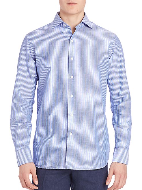 Polo Ralph Lauren - Modern Striped Button-Down Shirt