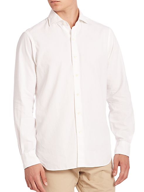 Polo Ralph Lauren - Solid Button-Front Shirt