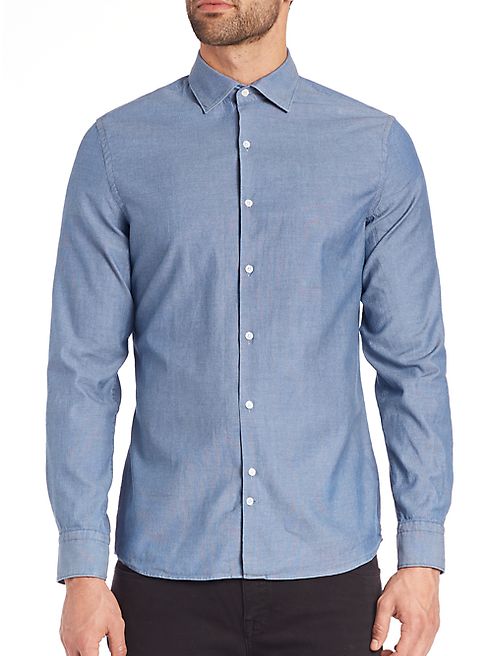 J. Lindeberg - Slim-Fit Button-Up Shirt