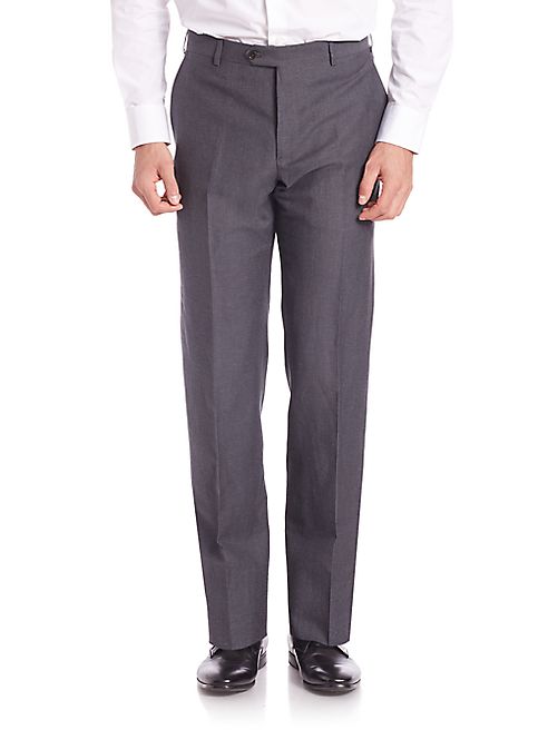 Armani Collezioni - Wool & Linen Trousers