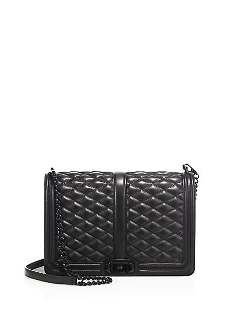 Rebecca Minkoff - Love Jumbo Quilted Leather Crossbody Bag