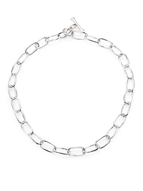 IPPOLITA - Glamazon Sterling Silver Oval Link Toggle Necklace