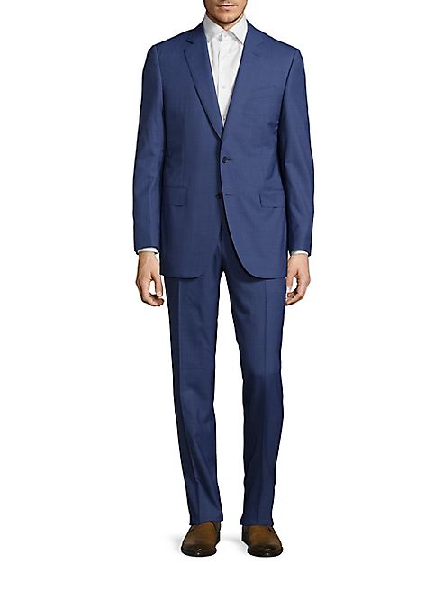 Canali - Mini Hound Wool Suit