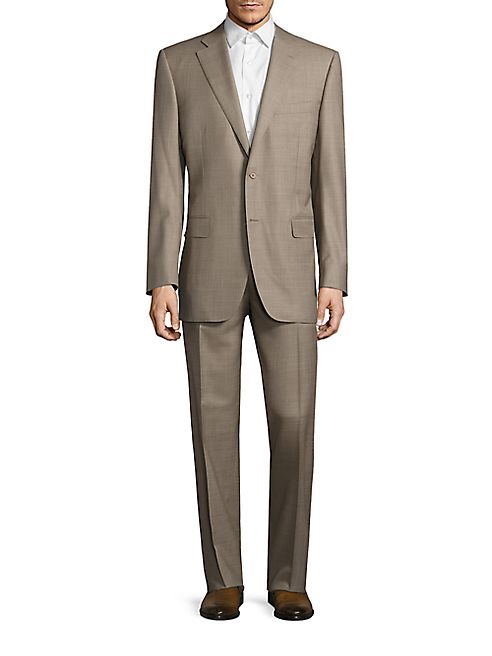 Canali - Single Breasted Wool Suit