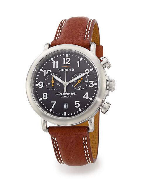 Shinola - The Runwell Chrono Stainless Steel Watch