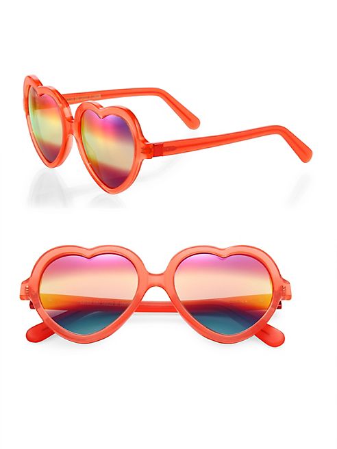 CUTLER AND GROSS - 1204 Love Bite 55MM Heart-Shape Sunglasses