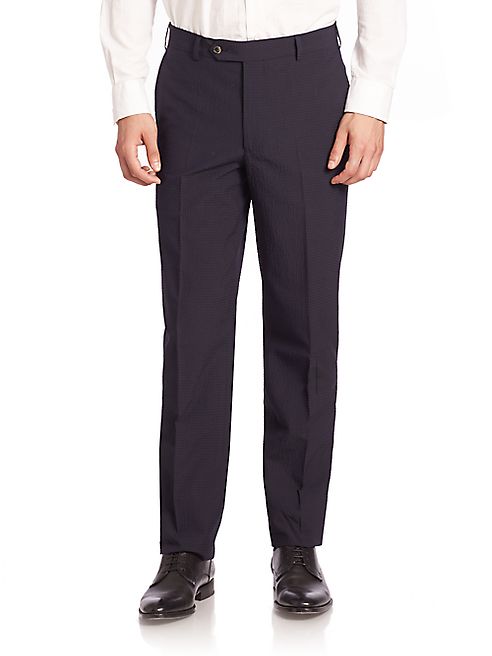 Saks Fifth Avenue Collection - Textured Stripe Pants