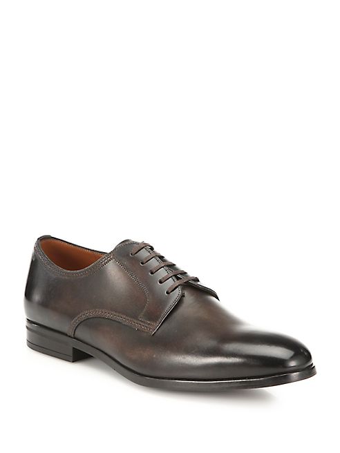 Bally - Lausanne   Leather Derby Shoes