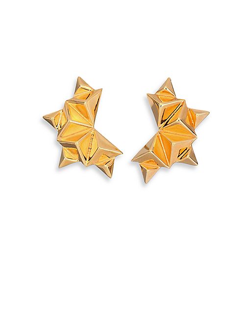 Tomtom - Chevron Prix Spiked Stud Earrings