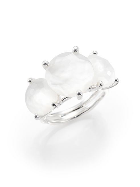 IPPOLITA - Rock Candy Mother-Of-Pearl & Sterling Silver Ring