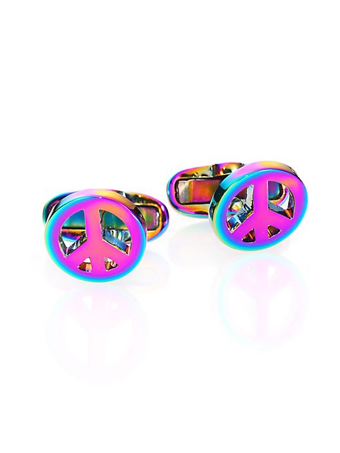 Paul Smith - Peace Sign Cuff Links