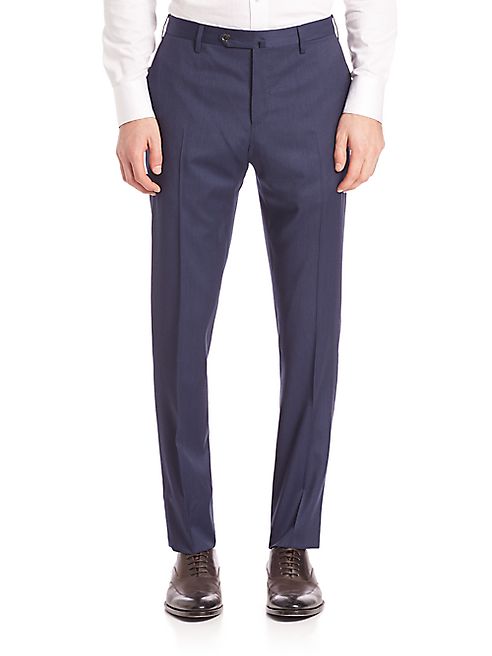 PT01 Pantaloni Torino - Classic Wool Blend Trousers