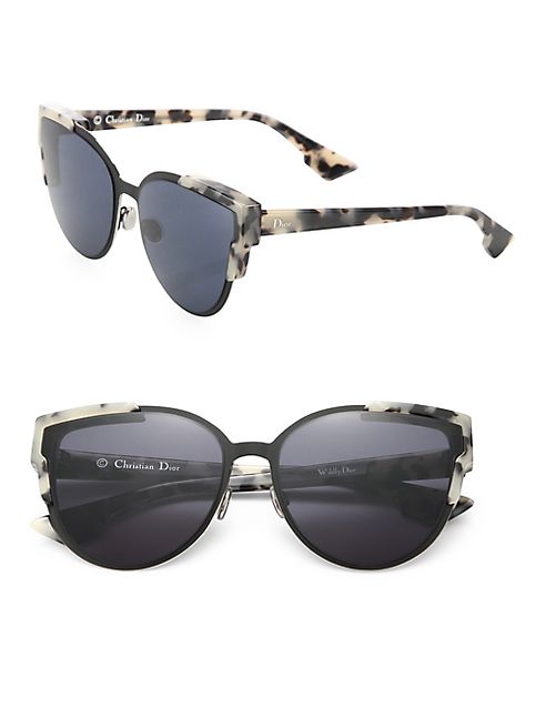 Dior - 60mm Wild Dior Cateye Sunglasses