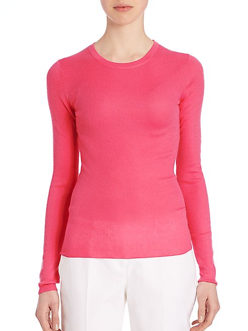 Michael Kors Collection - Fitted Cashmere Sweater