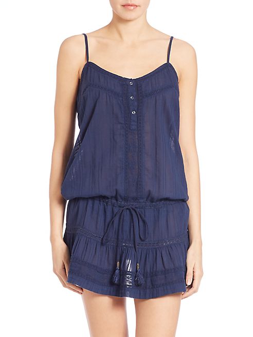 Melissa Odabash - Karen Drawstring Cotton Dress