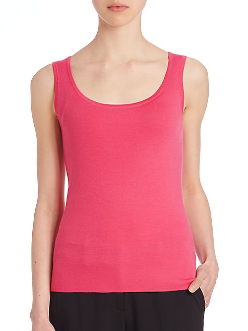 Michael Kors Collection - Fitted Cashmere Tank