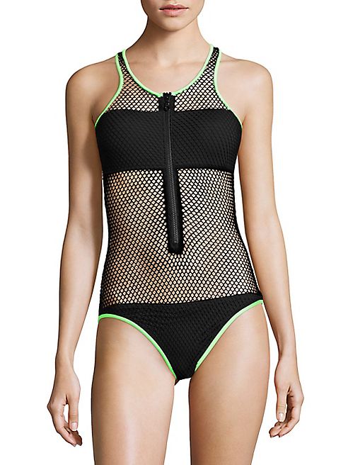 Melissa Odabash - One-Piece Zuma Mesh Swimsuit