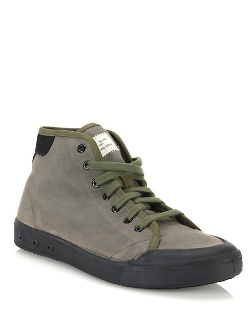 Rag & Bone - Standard Issue Canvas High-Top Sneakers