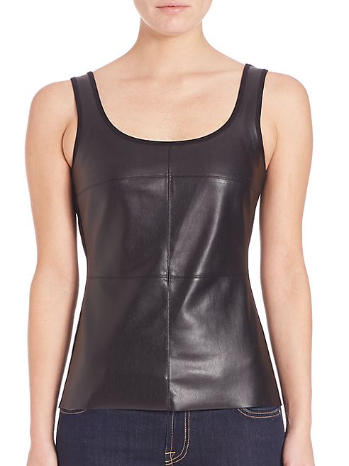 Bailey 44 - Fonda Faux-Leather Tank Top