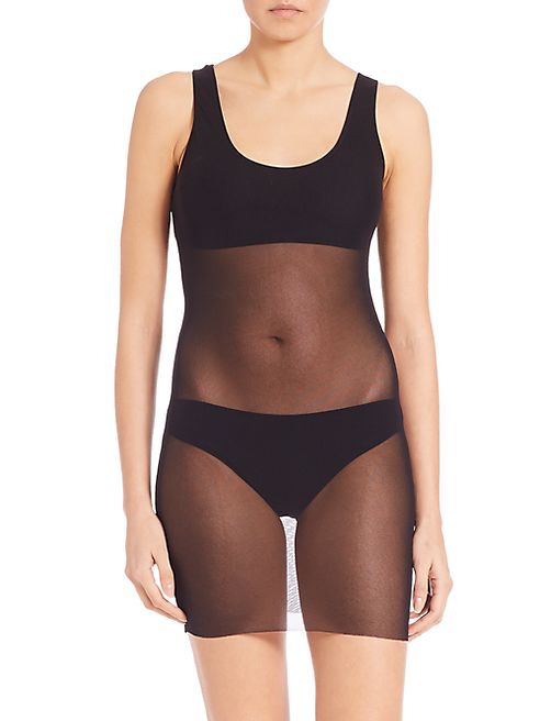 Fuzzi Swim - Two-Piece Tulle-Overlay Bikni